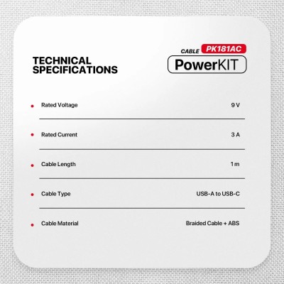 FANTECH PK181AC PowerKIT Fast Charging Adapter Combo