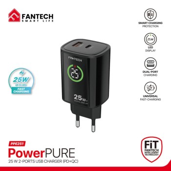 FANTECH PPE251 PowerPURE Dual-Port-Adapter 25Watt