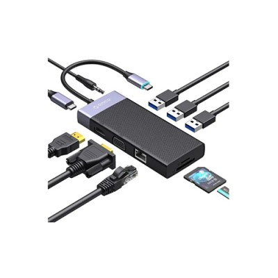 ORICO MDK-10P Type-C 10-in-1 Multifunctional Docking Station