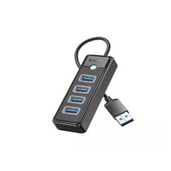 ORICO PW4U 4 PORT 3.0 USB HUB (BLACK)