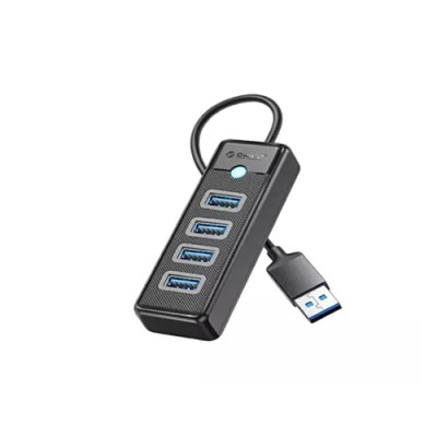 ORICO PW4U 4 PORT 3.0 USB HUB (BLACK)