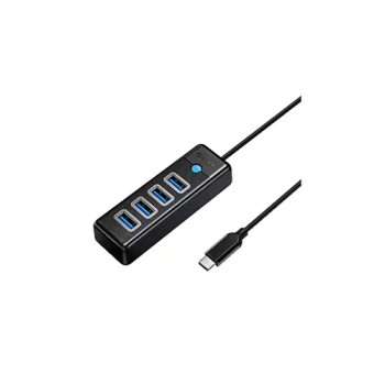 ORICO PW4U-C3 4 PORTS TYPE-C TO USB3.0 HUB (BLACK)