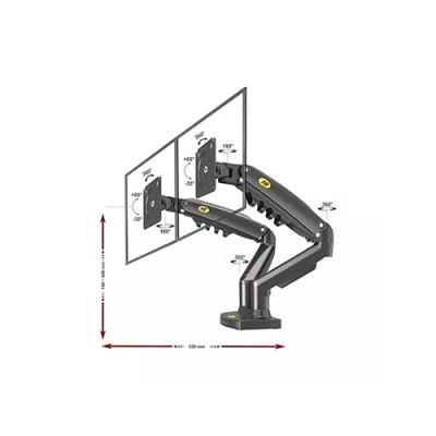 North Bayou F160 Monitor Mount Stand