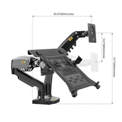 North Bayou F160-FP Laptop Mount Stand