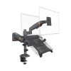 North Bayou H-180-FP Desk Mount Laptop & Monitor Stand
