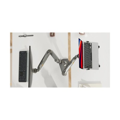 North Bayou H-180-FP Desk Mount Laptop & Monitor Stand