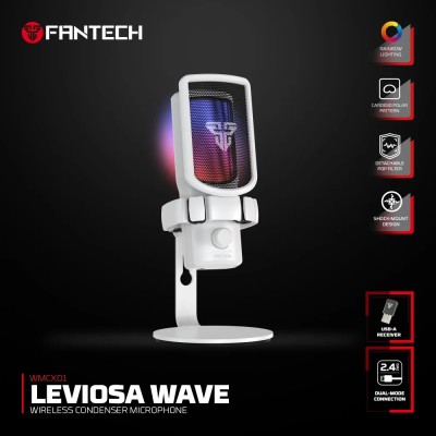 FANTECH WMCX01 LEVIOSA WAVE DUAL-MODE Microphone