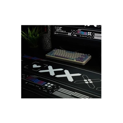 Blisspads BP03 Print Stream Black Gaming Mouse Pad