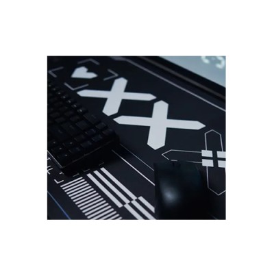 Blisspads BP03 Print Stream Black Gaming Mouse Pad