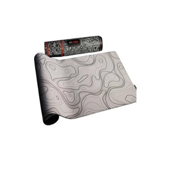 Blisspads BP06 Topography White Gaming Mouse Pad