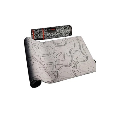 Blisspads BP06 Topography White Gaming Mouse Pad
