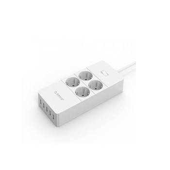 ORICO HPC-4A5U-V1-EU 4 AC Outlet Surge Protector with 5 USB Charging Port Smart Power Strip