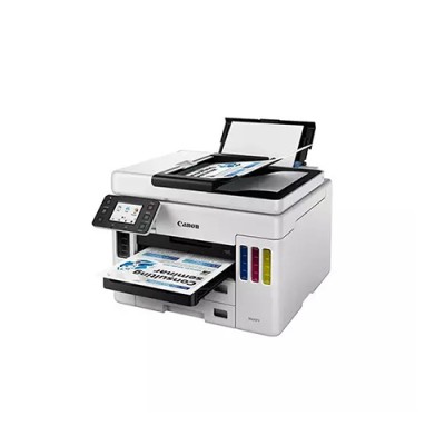 Canon MAXIFY GX7070 Ink Tank Wireless White All-In-One Printer