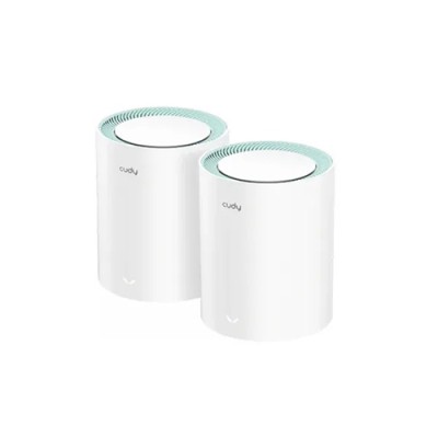 Cudy M1500 2-Pack AX1500 Dual Band Wi-Fi 6 Mesh System Router