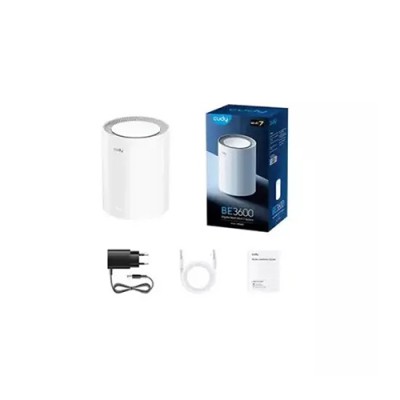 Cudy M3600 BE3600 Dual Band Wi-Fi 7 Mesh Router (1 Pack)