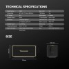 FANTECH FBS2 FINECOUSTIC HOKO NOMAD Portable Bluetooth Speaker