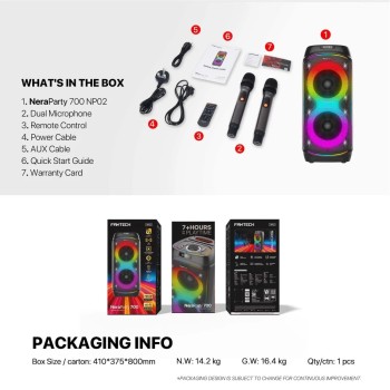 FANTECH NP02 NeraParty Wireless Speaker