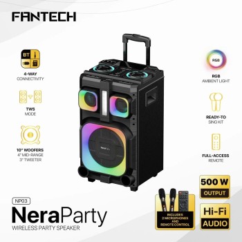 FANTECH NP03 NeraParty Portable Speaker
