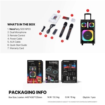 FANTECH NP03 NeraParty Portable Speaker