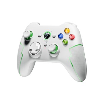EasySMX 9013 PRO Tri-Mode Wireless Gamepad with Hall Trigger (White-Green)