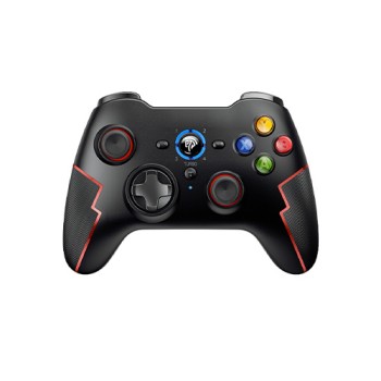 EasySMX 9013 PRO Tri-Mode Wireless Gamepad with Hall Trigger (Black-Red)