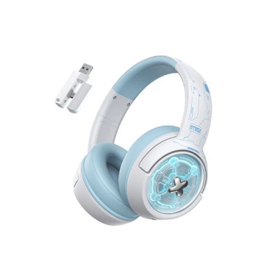 ONIKUMA GT802 Tri-Mode Wireless Gaming Headset (White)