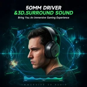 EasySMX E02 Wireless Multi-Mode Gaming Headphone