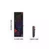 Jedel KL-114 RGB Gaming Mechanical Keyboard with Red Switch