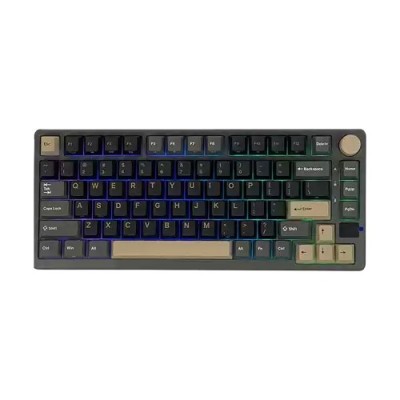 RK ROYAL KLUDGE M75 Phantom Mechanical Keyboard– K Silver Switch