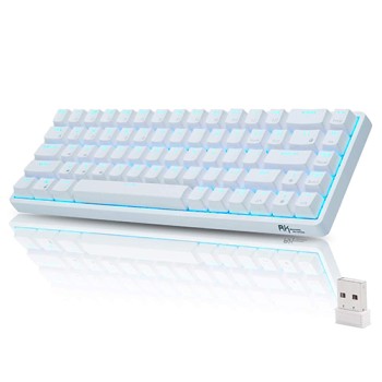 ROYAL KLUDGE RK G68 Mechanical Keyboard-White
