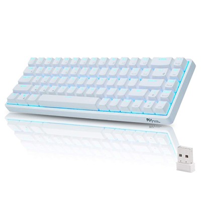 ROYAL KLUDGE RK G68 Mechanical Keyboard-White