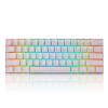ROYAL KLUDGE RK61 Wireless Mechanical Keyboard– WHITE