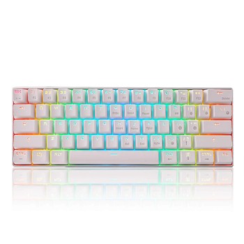 ROYAL KLUDGE RK61 Wireless Mechanical Keyboard– WHITE
