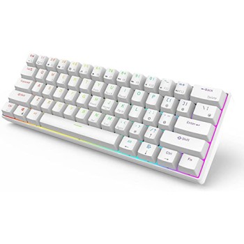 ROYAL KLUDGE RK61 KEYBOARD WHITE