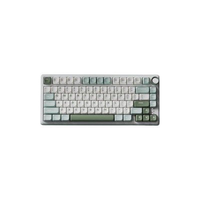 ROYAL KLUDGE RK R75 Mechanical Keyboard (White-Green)