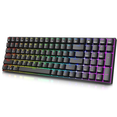 Royal Kludge RK100 Gaming Keyboard – BLACK