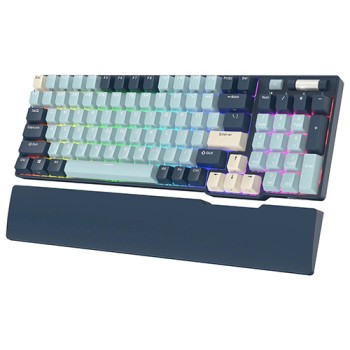 Royal Kludge RK96 Keyboard | Forest Blue