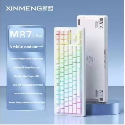 Xinmeng M87 Lite Tri-Mode Wireless Mechanical Keyboard