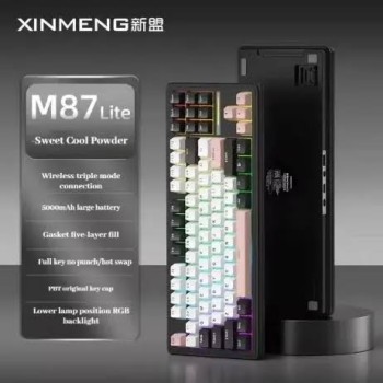 Xinmeng M87 Lite Tri-Mode Wireless Mechanical Keyboard