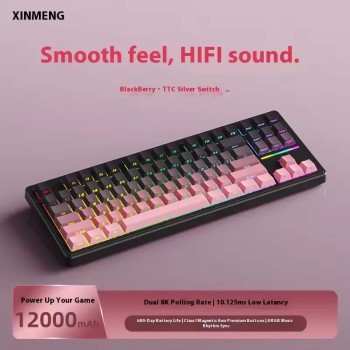 Xinmeng S87 Pro Dual HE Tri-Mode Mechanical Keyboard