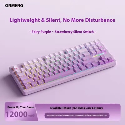 Xinmeng S87 Pro Dual HE Tri-Mode Mechanical Keyboard