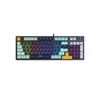 Fantech ATOM96 MK890V2 RGB Blue Switch Mechanical Gaming Keyboard (Navy Blue)