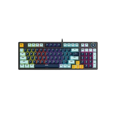 Fantech ATOM96 MK890V2 RGB Blue Switch Mechanical Gaming Keyboard (Navy Blue)