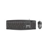 Fantech KM100 Keyboard Mouse Combo-Black