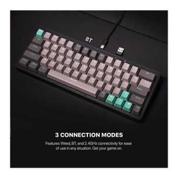 Fantech ATOM PRO63 MK912 Red Switch RGB Gaming Mechanical Keyboard