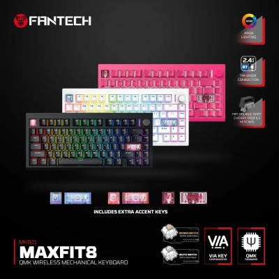 FANTECH MK921 MAXFIT8 Tri-Mode Gaming Keyboard