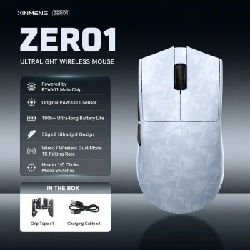 Xinmeng Zero 1 (M3) Carbon Fiber Gaming Mouse