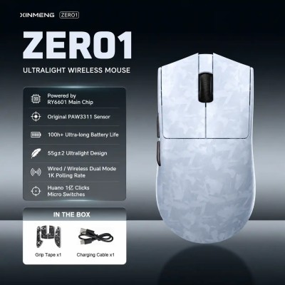 Xinmeng Zero 1 (M3) Carbon Fiber Gaming Mouse