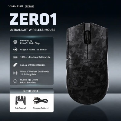 Xinmeng Zero 1 (M3) Carbon Fiber Gaming Mouse